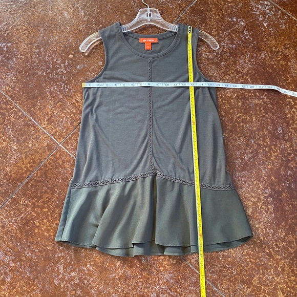Joe Fresh Sleeveless Ruffle Hem Tunic Top - Picture 8 of 10